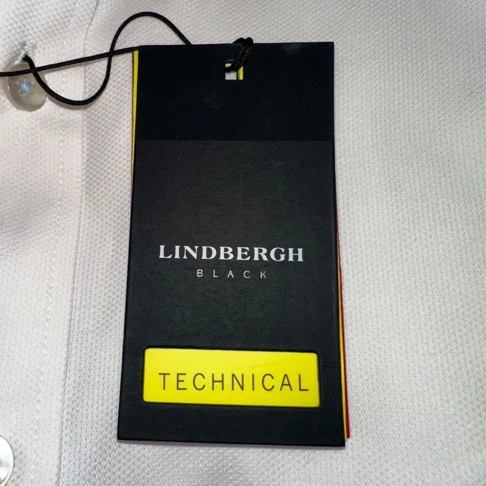 Lindbergh Black Modern Fit‎ Dress Shirt Floral Trim 3XL
